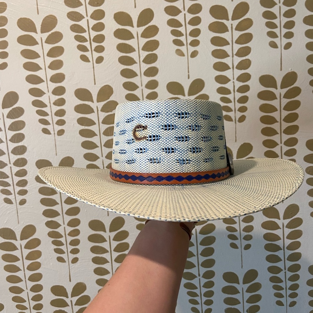 Charlie1Horse straw hat never worn - size medium